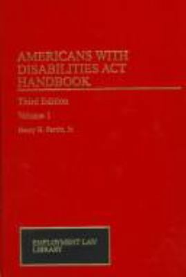 Americans with Disabilities ACT Handbook, Third... 0471167541 Book Cover