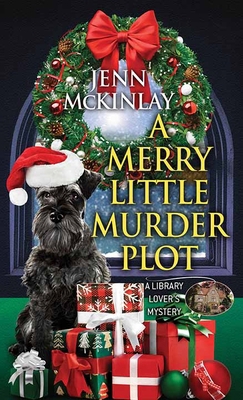 A Merry Little Murder Plot: A Library Lover's M... [Large Print] B0DBJ76GGJ Book Cover