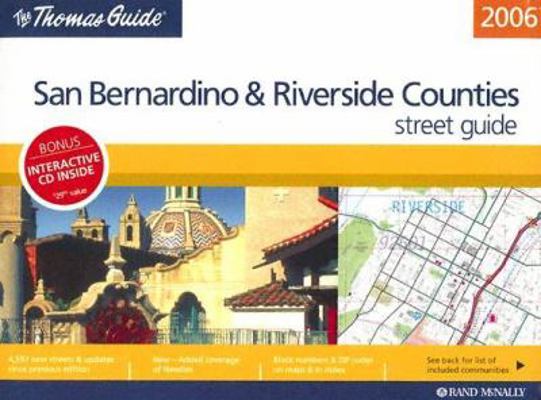 The Thomas Guide San Bernardino & Riverside Cou... 0528857185 Book Cover