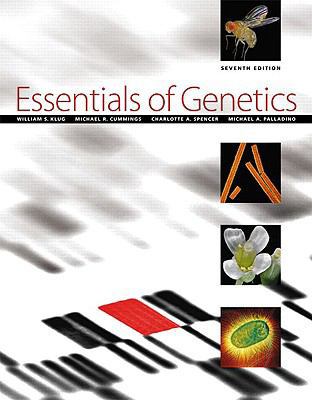 Essentials of Genetics (7th Edition) 0321618696 Book Cover