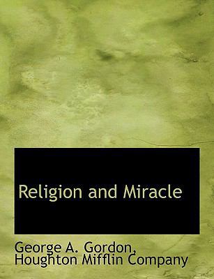 Religion and Miracle 1140290517 Book Cover