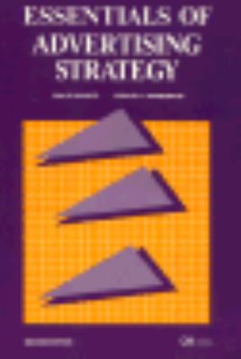Essentials of Advertising Strategy 0844230448 Book Cover