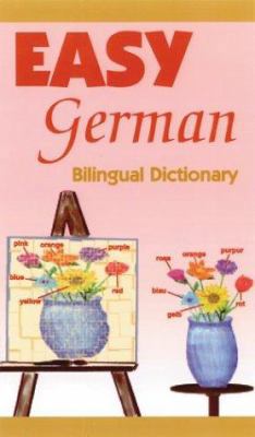 Easy German Bilingual Dictionary (English and G... 0844205532 Book Cover