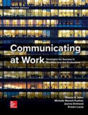Communicating at Work 1260411990 Book Cover
