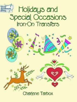 Holidays and Special Occasions Iron-on Transfer... 0486407187 Book Cover