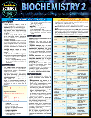 Biochemistry 2: Quickstudy Laminated Reference ... 1423233255 Book Cover