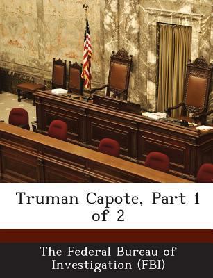 Truman Capote, Part 1 of 2 1288561784 Book Cover