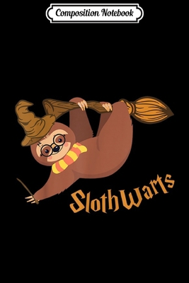 Composition Notebook: Harry Cute Sloth Slothwarts Potter For Adults Kids Journal/Notebook Blank Lined Ruled 6x9 100 Pages