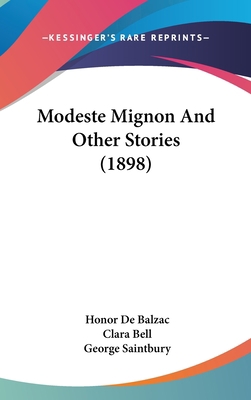 Modeste Mignon And Other Stories (1898) 1436661021 Book Cover