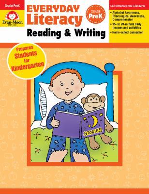 Everyday Literacy Lessons R & W, Pre-K-K 1609631102 Book Cover