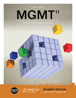 Bundle: Mgmt, 11th + Mindtap Management, 1 Term... 1337407461 Book Cover