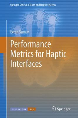 Performance Metrics for Haptic Interfaces 1447158032 Book Cover