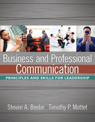 Business and Professional Communication 020548591X Book Cover