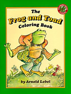 Frog and Toad-Coloring Book 0694007102 Book Cover
