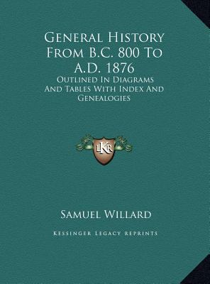 General History From B.C. 800 To A.D. 1876: Out... 1169702627 Book Cover
