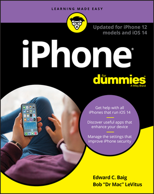 iPhone for Dummies: Updated for iPhone 12 Model... 1119730023 Book Cover