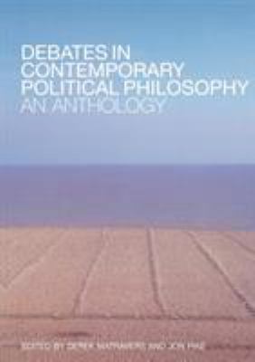 Debates in Contemporary Political Philosophy: A... 0415302110 Book Cover