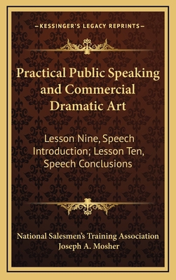 Practical Public Speaking and Commercial Dramat... 1168680026 Book Cover