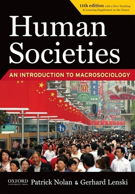 Human Societies: An Introduction to Macrosociology 0199946027 Book Cover