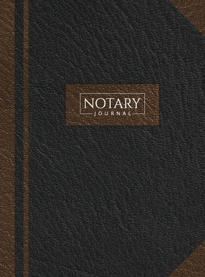 Notary Journal: Hardbound Record Book Logbook f... 195137360X Book Cover