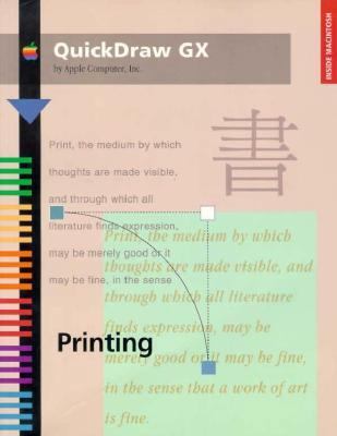 Inside Macintosh: Quickdraw Gx Printing 0201406772 Book Cover