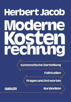 Moderne Kostenrechnung [German] 3409211926 Book Cover