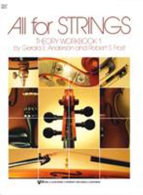 All For Strings Theory Book 1: Cello B00DB2NO1Q Book Cover
