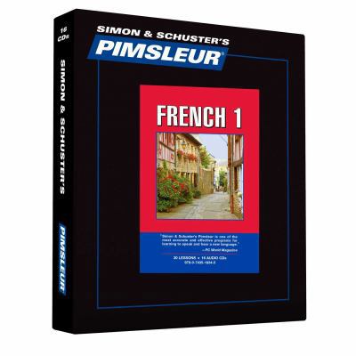 Pimsleur French Level 1 CD: Learn to Speak and ... 0743518349 Book Cover