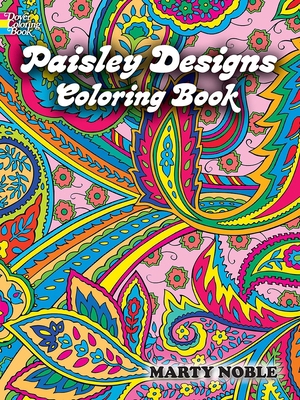 Paisley Designs Coloring Book 0486456420 Book Cover