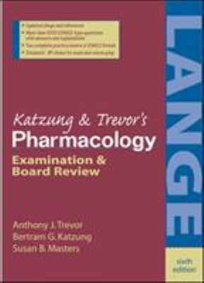 Katzung's Pharmacology: Examination and Board R... 0838581471 Book Cover