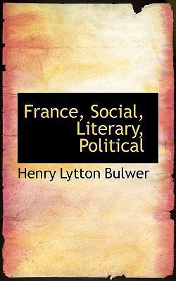 France, Social, Literary, Political 1117424871 Book Cover