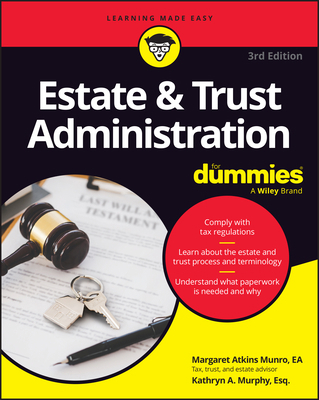 Estate & Trust Administration for Dummies 1394471815 Book Cover