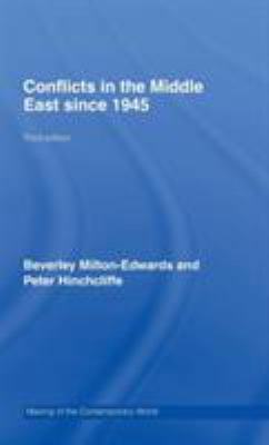 Conflicts in the Middle East since 1945 0415440165 Book Cover