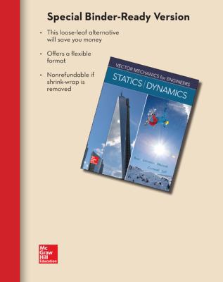 Loose Leaf for Vector Mechanics for Engineers: ... 0077687426 Book Cover
