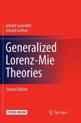 Generalized Lorenz-Mie Theories 3319836080 Book Cover