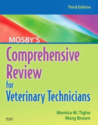 Mosby's Comprehensive Review for Veterinary Tec... 0323052142 Book Cover