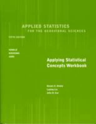 Workbook for Hinkle/Wiersma/Jurs' Applied Stati... 0618124063 Book Cover