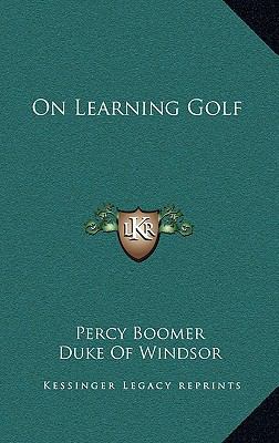 On Learning Golf 116449743X Book Cover