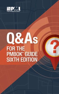 Q & as for the Pmbok(r) Guide Sixth Edition 1628254610 Book Cover