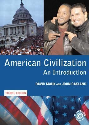 American Civilization: An Introduction 0415358310 Book Cover
