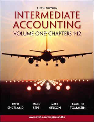 Intermediate Accounting: Chapters 1-12 0073324655 Book Cover