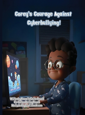 Corey's Courage Against Cyberbullying! [Large Print] B0GM8XBSM1 Book Cover