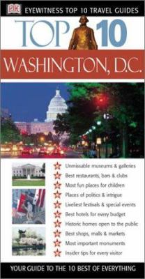 Top 10 Washington, D.C. 0789491869 Book Cover