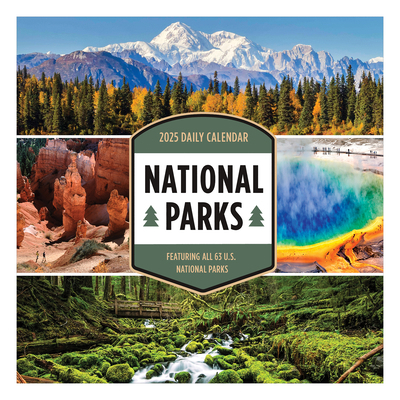 Cal 2025- 365 National Parks Daily Desktop            Book Cover