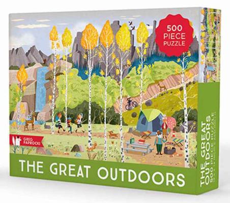 Misc. Supplies The Great Outdoors: 500 Piece Puzzle Book