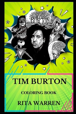 Tim Burton Coloring Book Legendary book by Rita Warren