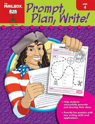 Prompt, Plan, Write! (Gr. 4) 1562347691 Book Cover