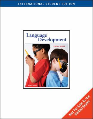 Language Development 0495508209 Book Cover