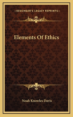 Elements of Ethics 1163477397 Book Cover