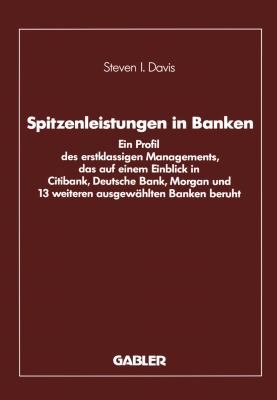 Spitzenleistungen in Banken: Ein Profil Des Ers... [German] 3409147322 Book Cover